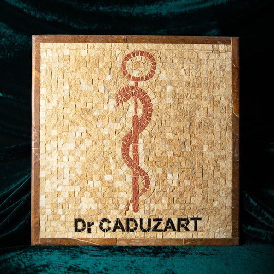 Stone Mosaic - Caduceus of Dentistry 50x50
