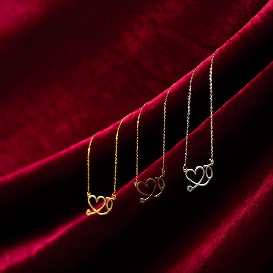 Collier - Stéthoscope D'Amour