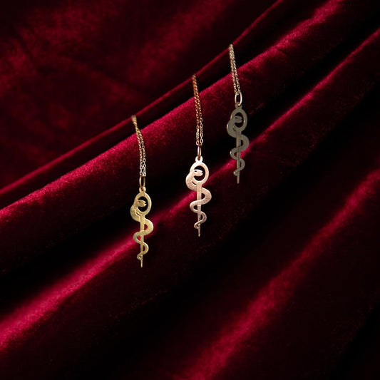 Collier - Caducée du Médecin