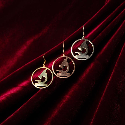 Earrings - The Microscope