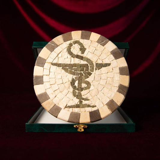Stone Mosaic - Medallion of Pharmacy 20 cm