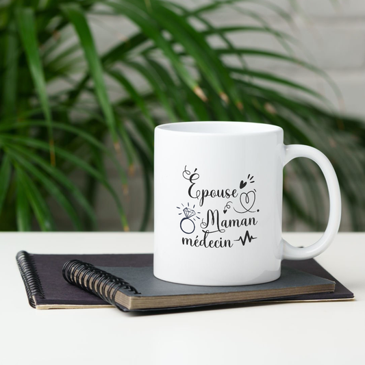 Mug - Épouse, Maman, Médecin