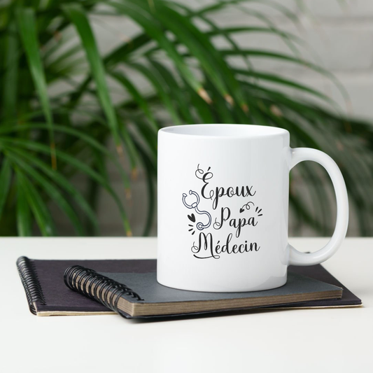 Mug - Époux, Papa, Médecin