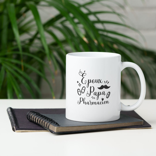 Mug - Époux, Papa, Pharmacien