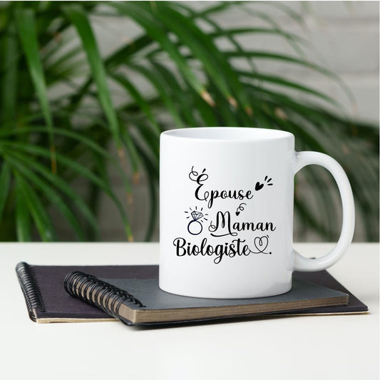 Mug - Épouse, Maman, biologiste