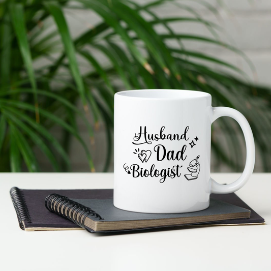 Mug - Husband, Dad, Biologist