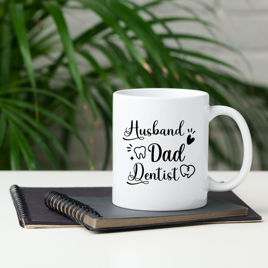 Mug - Husband, Dad, Dentist