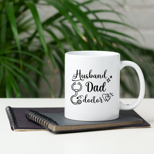 Mug - Husband, Dad, Doctor