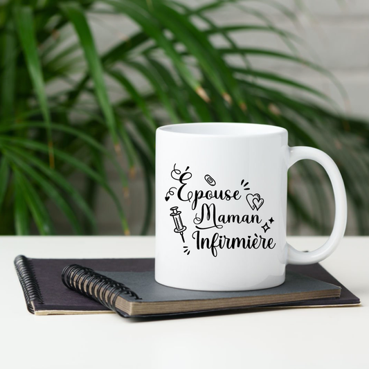 Mug - Épouse, Maman, Infirmière