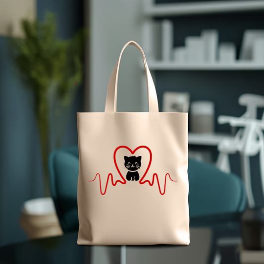 Tote Bag- Cat Love