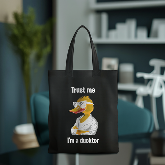 Tote Bag- Trust Me I'm a Ducktor