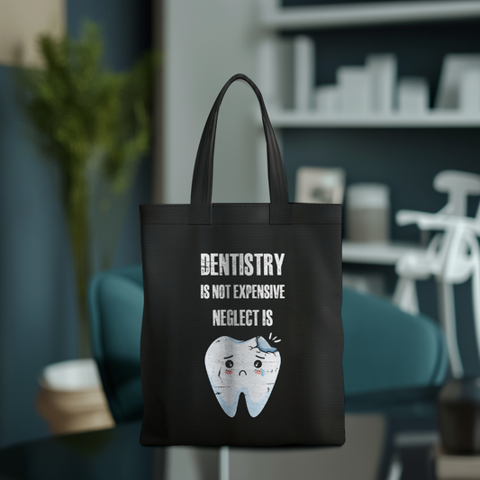 Tote Bag - Dentistry Is Not Expensive, Neglect Is