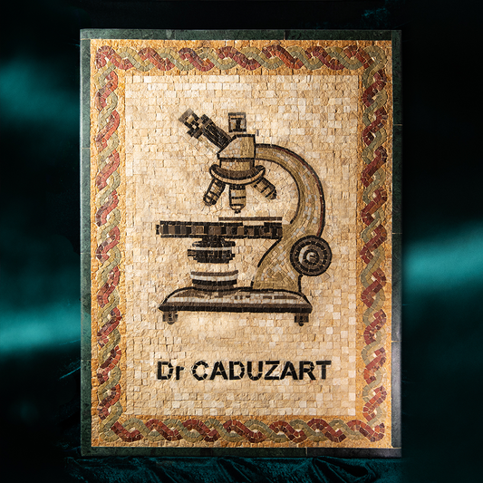Stone Mosaic - Art of Biology & Research 80x60